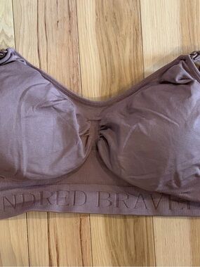 Kindred Bravely Mauve Brown Wireless Nursing Bra